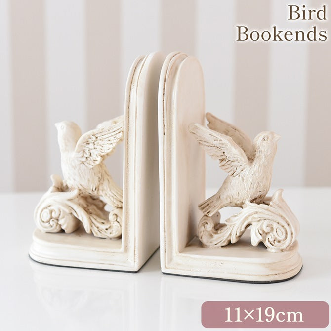アンティーク ファンタジー 鳥 ブックエンド 高さ19cm – princess-bebe