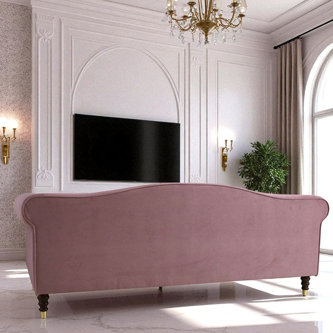 ロココ調 フレンチ エトワール ブランシュ 3人掛けソファ(3P) ローズ