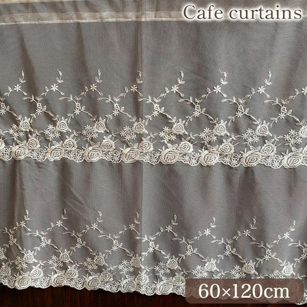 cericarose セリカローズ カフェカーテン 60×120cm ｜姫系輸入家具